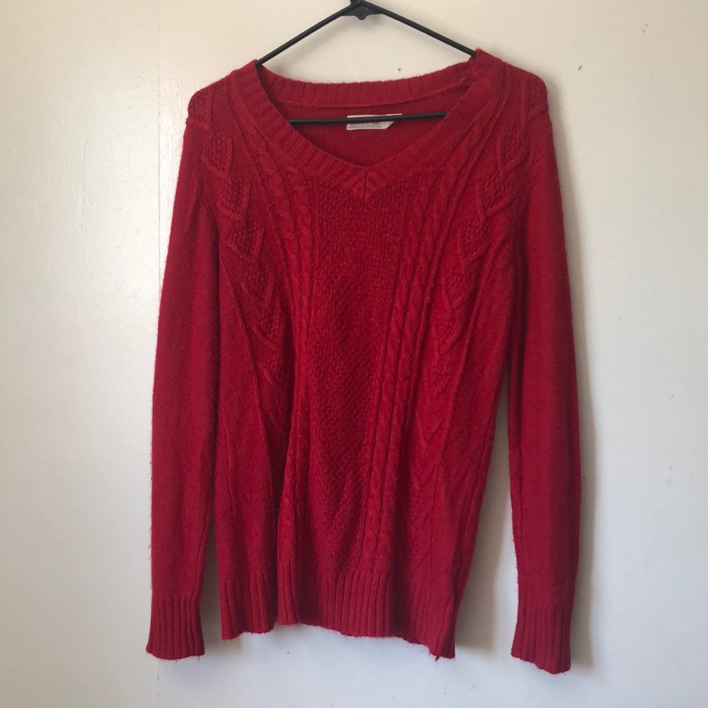 Red Sweater